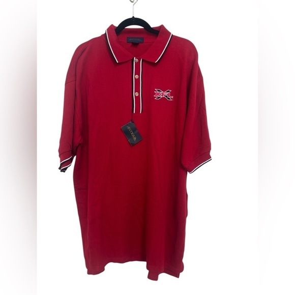 Antigua Other - ANTIGUA XFL Golf Polo New with Tags Size XL